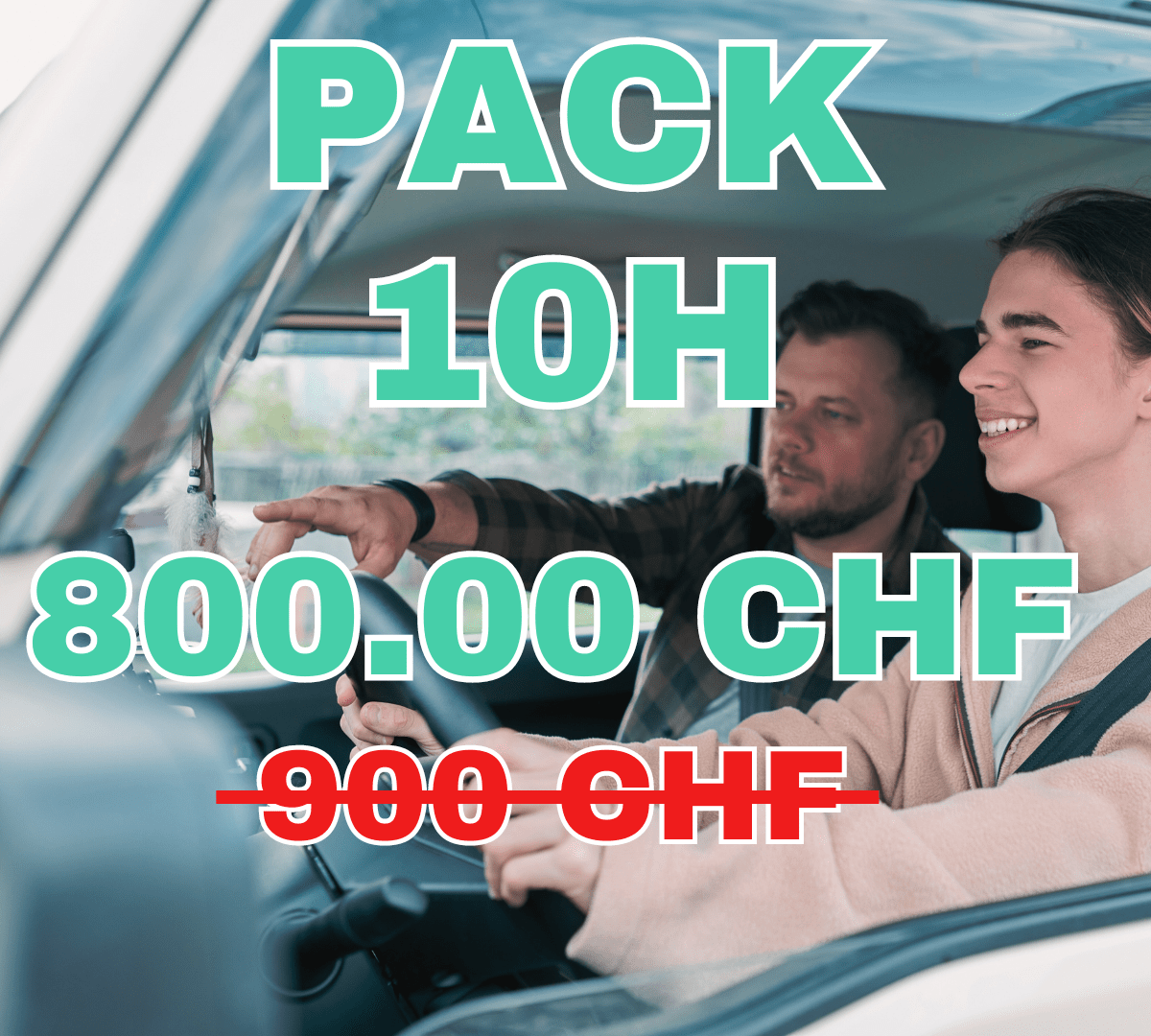 Pack 10 heures de conduite